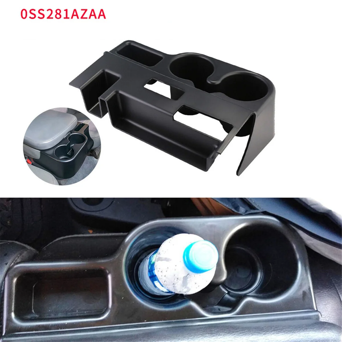 Подлокотник для центральной консоли автомобиля держатель чашки 0SS281AZAA Dodge Ram 1500 2500