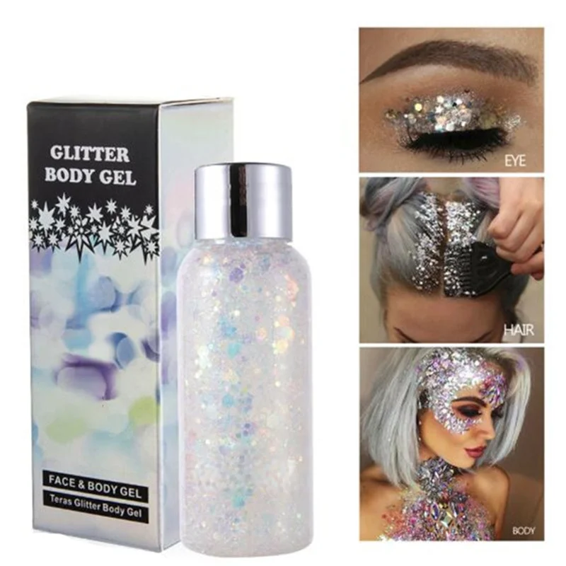 

Eye Glitter Nail Art Hair Body Face Glitter Gel Art Glitter Hearts Bulk Sequin Cream Festival Glitter Decor Party Festival