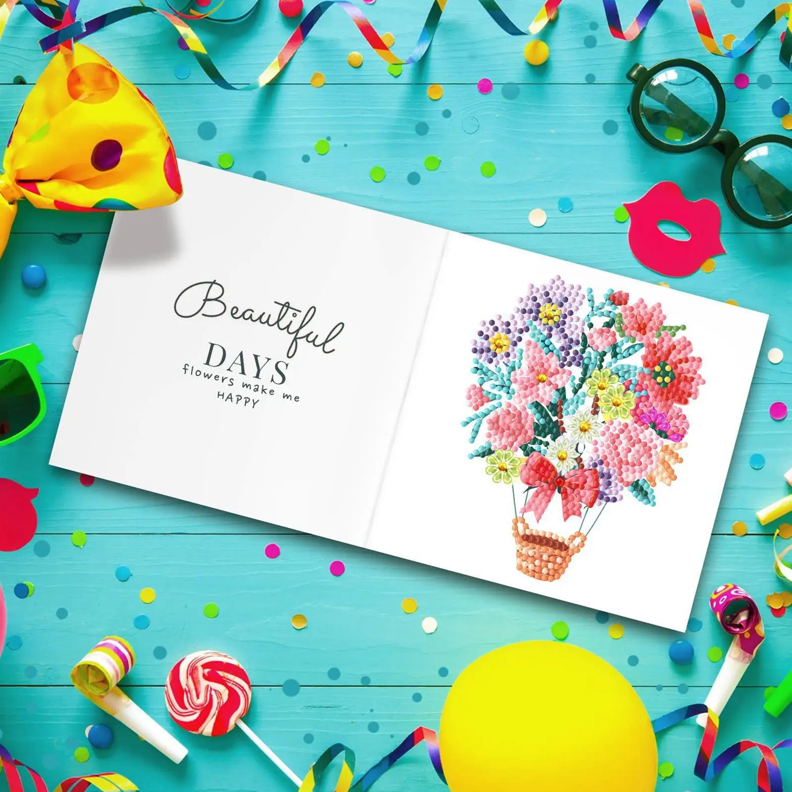 

12 шт. Алмазная картина, набор поздравительных открыток, домашний декор, подарок для детей