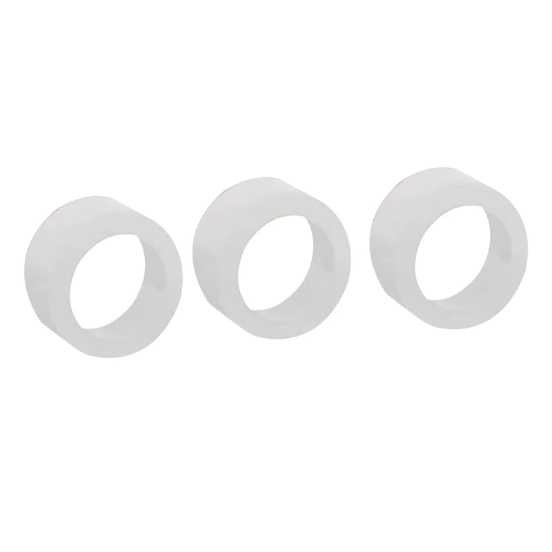 

3 Piece Lens Motor Wheel White Washer New White ABS For Nikon 28-70 17-35 80-200