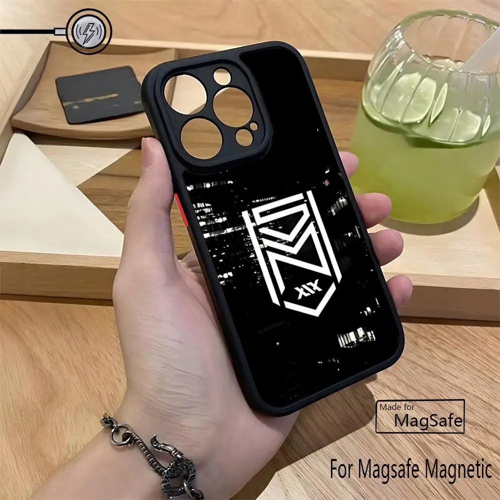 Чехол для телефона Sidemen SDMN Iphone 16 Pro Max 15 14 Plus 12 13 XR X XS матовый магнитный чехол с