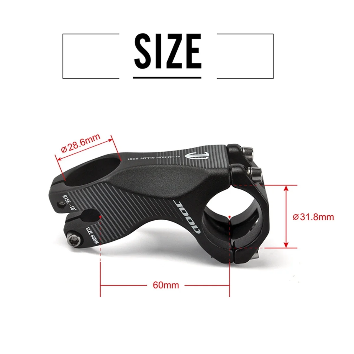 Прочный Велосипед JOOD 18 градусов с легированным стержнем