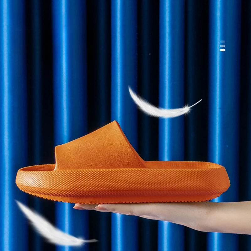 Slippers Summer Home 2023 Bathroom Bath Anti-slip Anti-odour Thick Bottom Couple Eva Sandals Slippers for Unisex