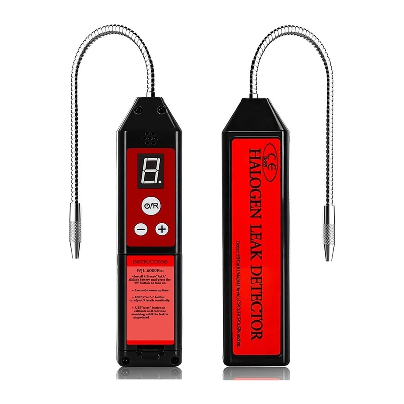 Галогенный детектор утечек Кондиционер Детектор утечки хладагента HVAC R22 R410A R134A