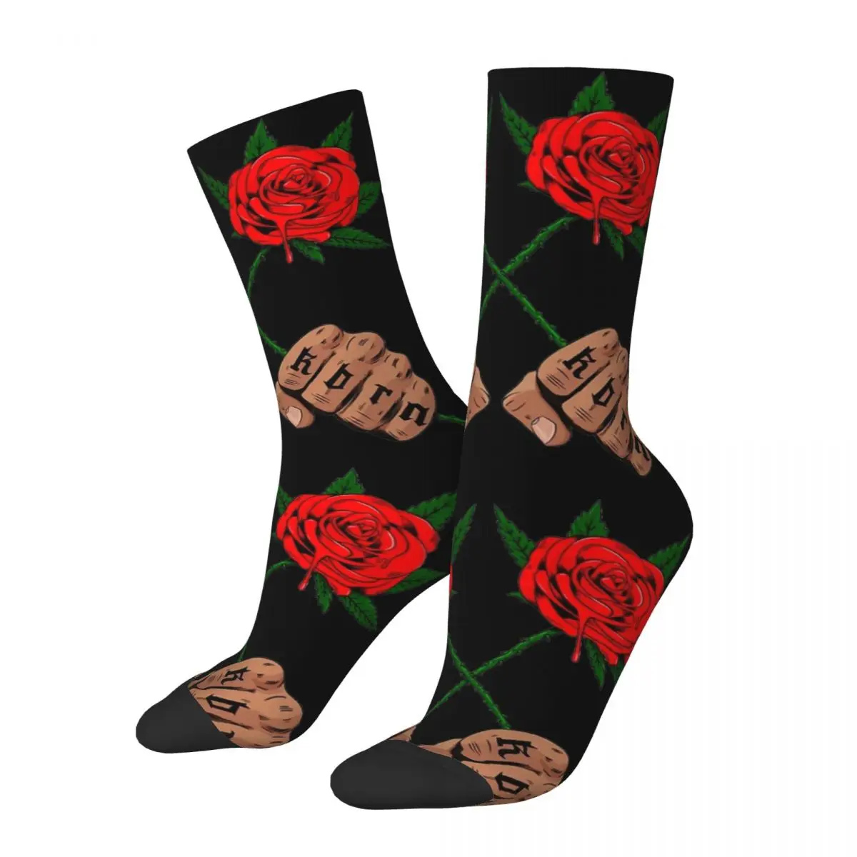 

Eladio Carrion Sauce Boyz Rose Accessories Crew Socks Flexible Sport Crew Sock Super Soft for Mens Wonderful Gifts