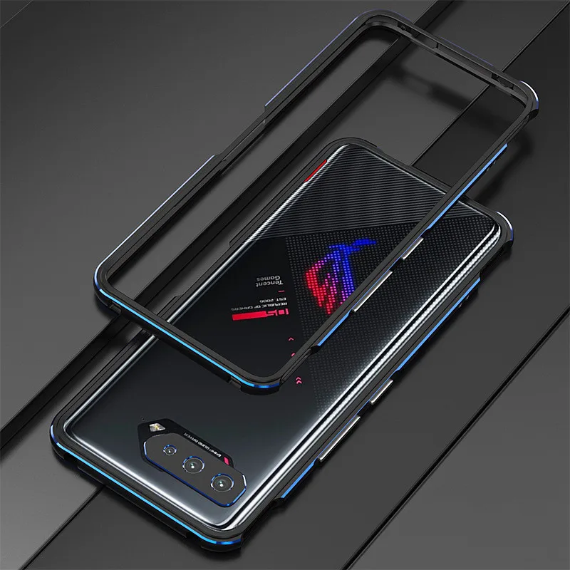 

Hot! Armor Shockproof Aluminum Metal Bumper ase For ASUS ROG 5ROG Phone 5 Ultimate 5 Pro Coques Case Cover Metal Frame