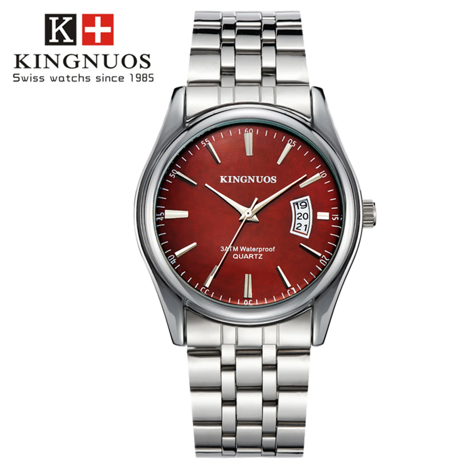 Часы наручные мужские кварцевые водонепроницаемые до 30 м 2022 |