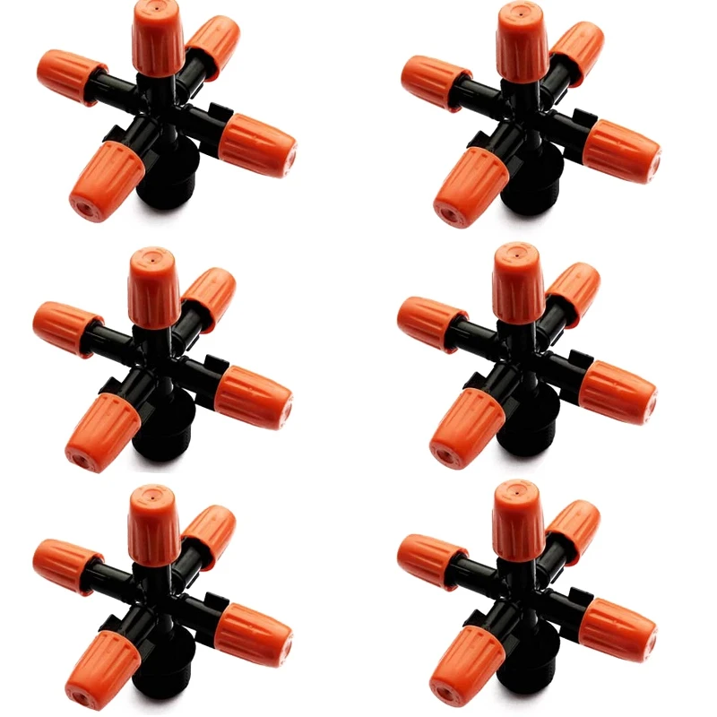 10 шт. садового спринклерного ирригационного тумана 5 распылительных насадок