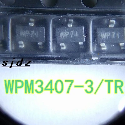 

WPM3407 SOT23 WP7I WP71 WPM3407-3 20pcs