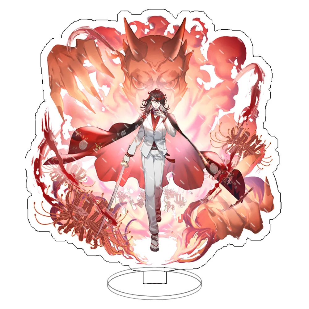 

Vox Mysta Ike Luca Shu Acrylic Figure Stand Hololive Vtuber Cosplay Accessory Desk Home Decor Gift