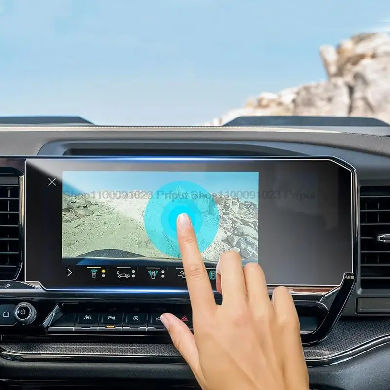 

Защитная пленка для ПЭТ-экрана для GMC Sierra 1500 SLE/Elevation/SLT 2022-2024 13,4-дюймовая автомобильная защитная пленка с GPS-навигацией