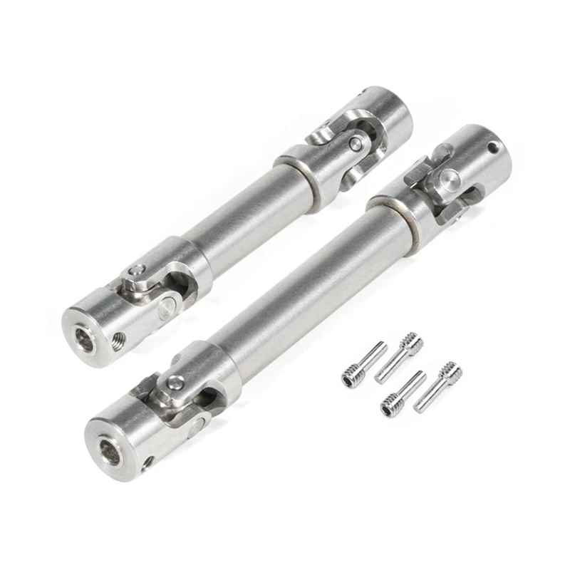 

Metal Stainless Steel Drive Shaft Driveshaft CVD Universal Joint For Axial UTB18 Capra 1/18 RC Crawler Car Upgrades Parts Kit