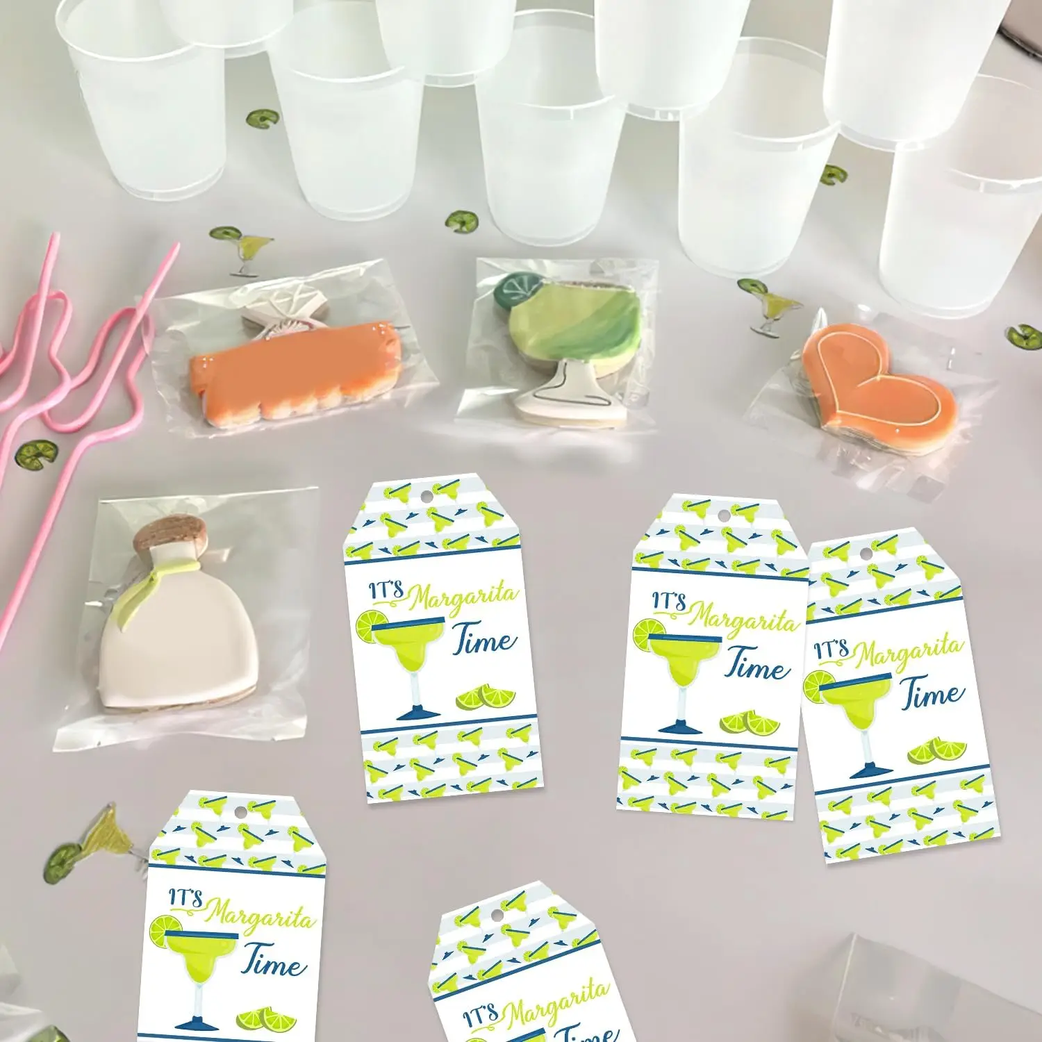 Бирки для сувениров Маргарита мрамор и Свадьба