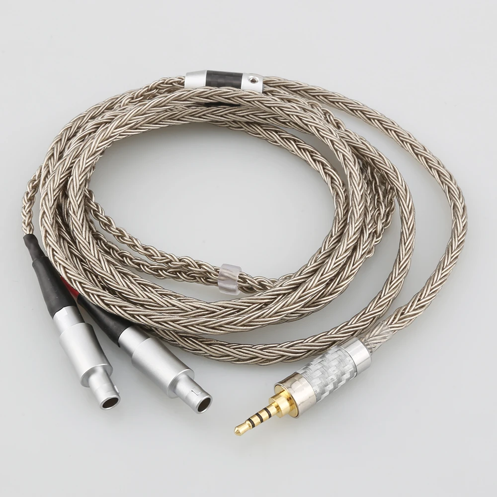 

16 ядер HiFi Audiocrast 2,5 мм 3,5 мм 4,4 мм 4-контактный кабель xlr для наушников Sennheiser HD800 HD800S HD820
