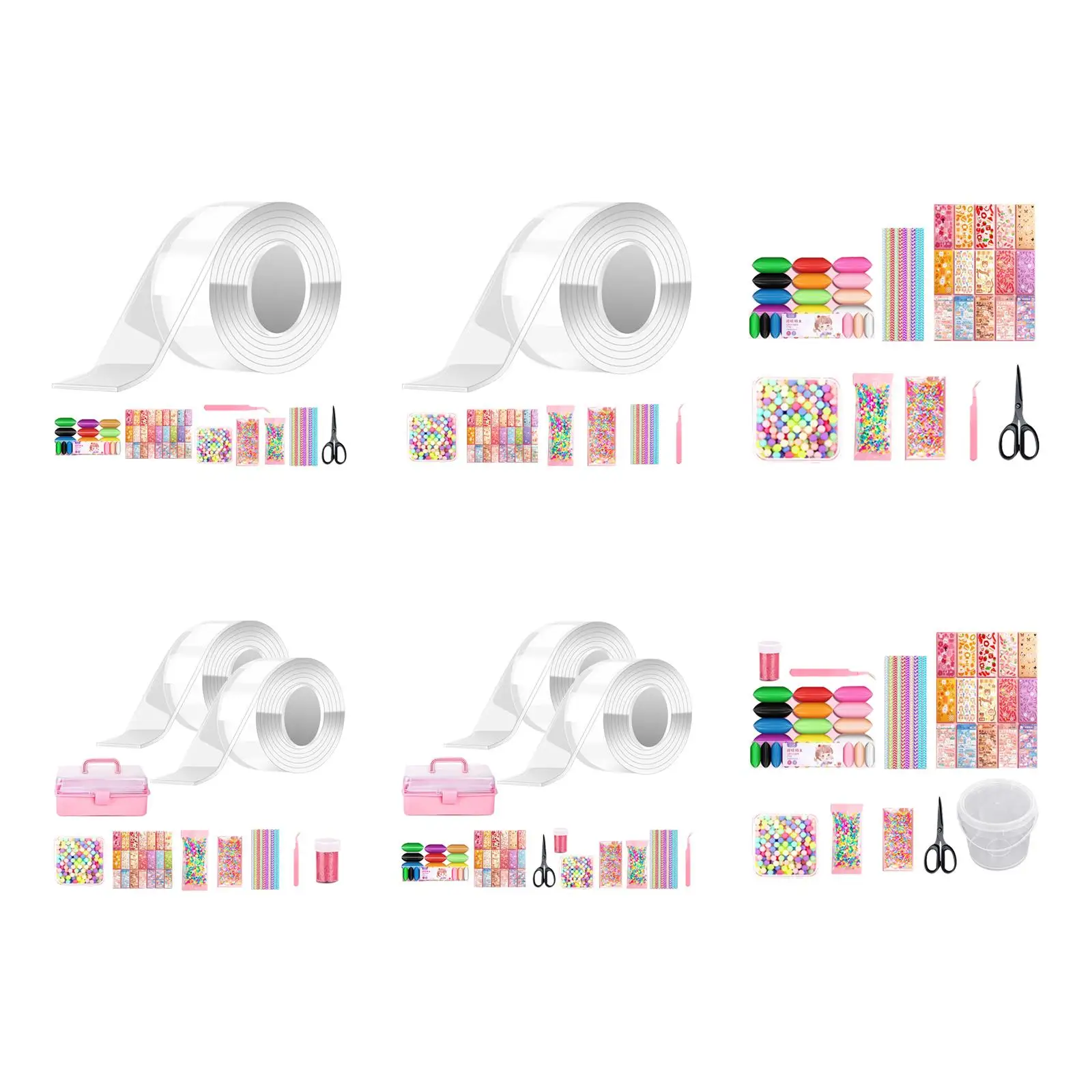 

Двухсторонняя прозрачная лента, не оставляющая следов, многофункциональная сенсорная игрушка, Бытовая монтажная лента, ремесло своими руками