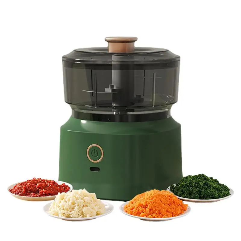 

Electric Vegetable Chopper Food Chopper Mini Garlic Masher Crusher USB Portable Meat Grinder Wireless Electric Garlic Masher