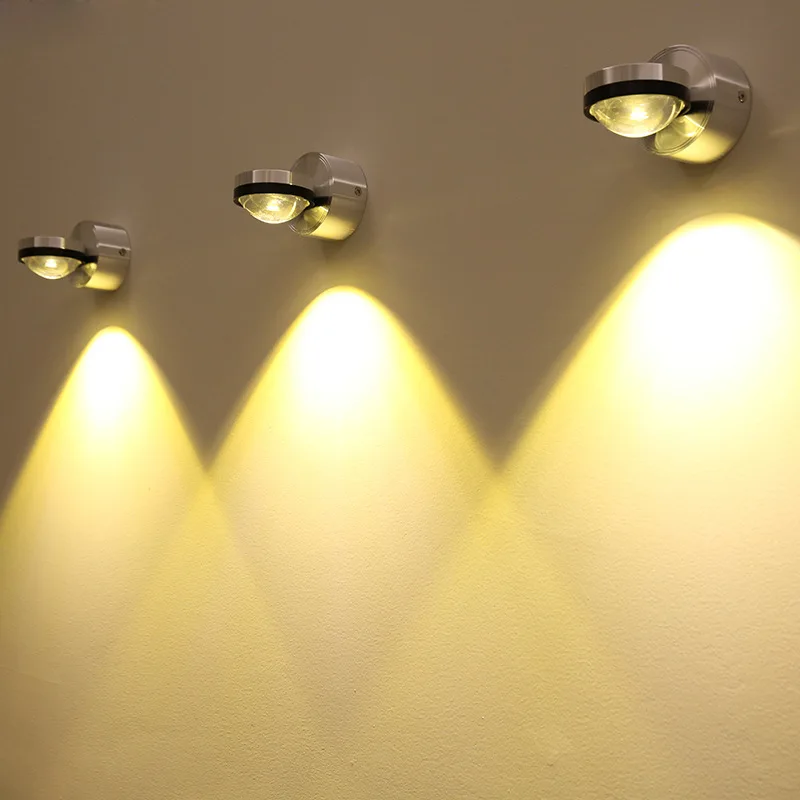 

Wall Lamps Single Side/up and Down Led Wall Light Living Room Bedroom Bedside Lamp TV Background Aisle Stairs Indoor Lighting