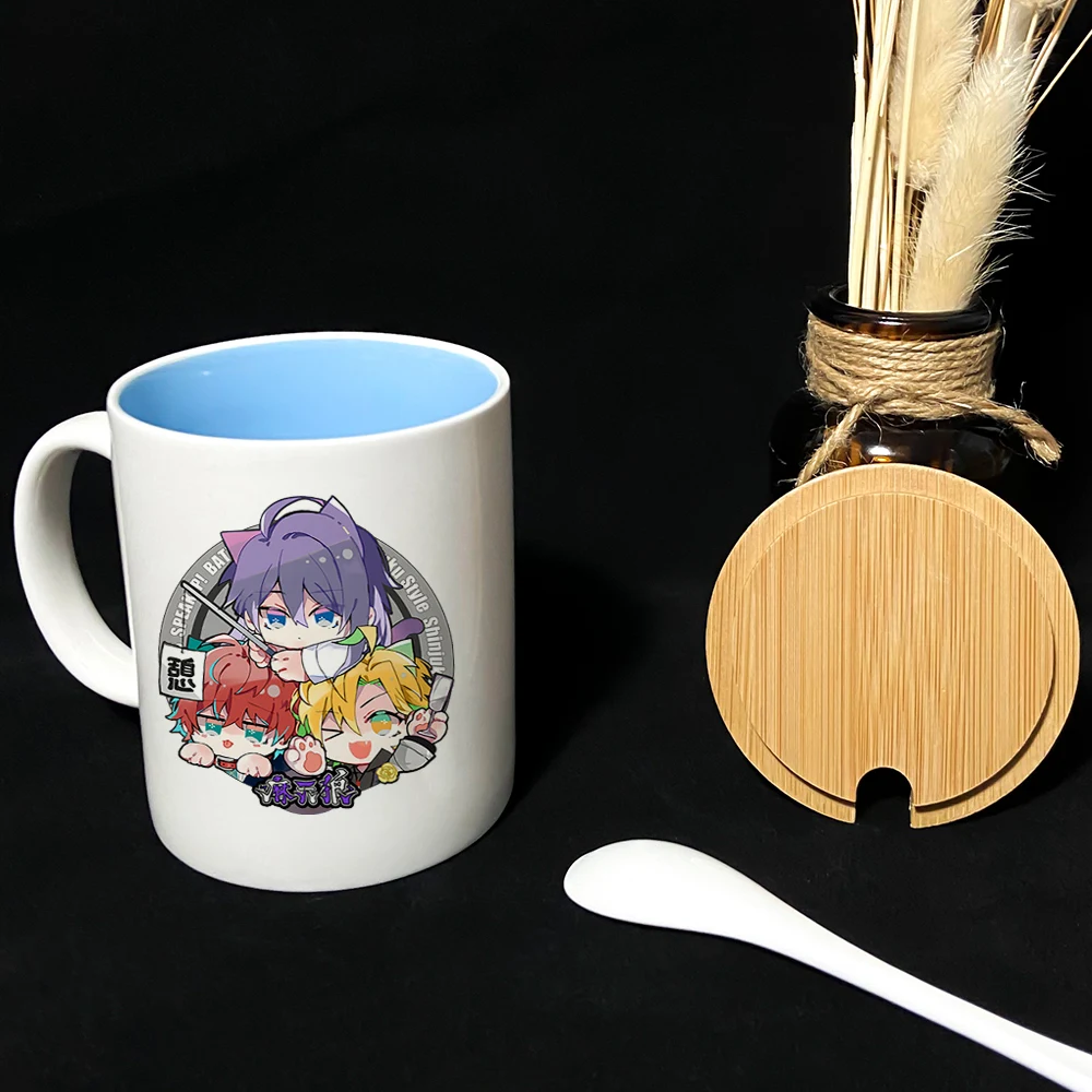 Деление рэп битва DRB Yamada Ichiro Косплей Аниме керамическая глина кофе золотой штамп