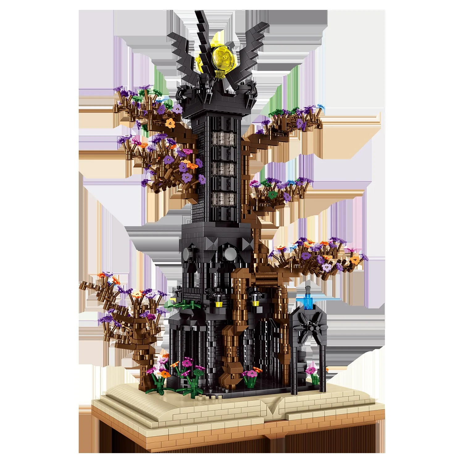 Модульные здания из фильма MOC Lord Rings Dark Night Tower модель волшебной книги 3309 шт.