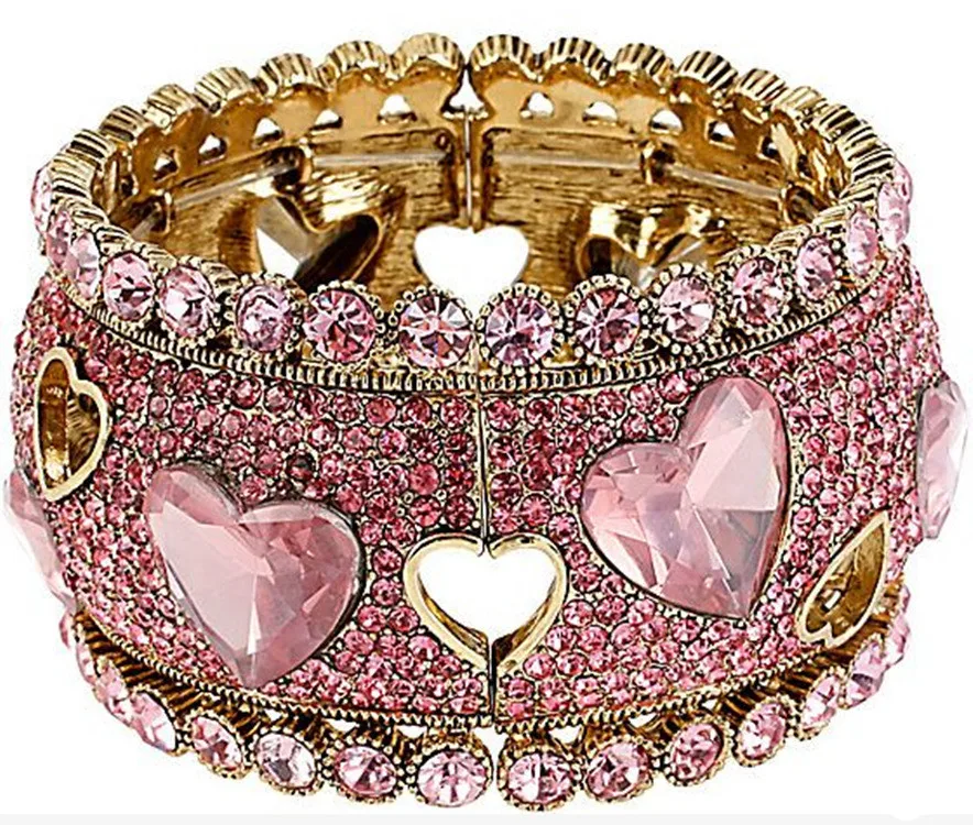 

New Arrival Engagement Clear Pink CZ Stone Ring Fashion Silver Gold Color Proposal Ring For Women With Cute Heart Trendy Jewelry