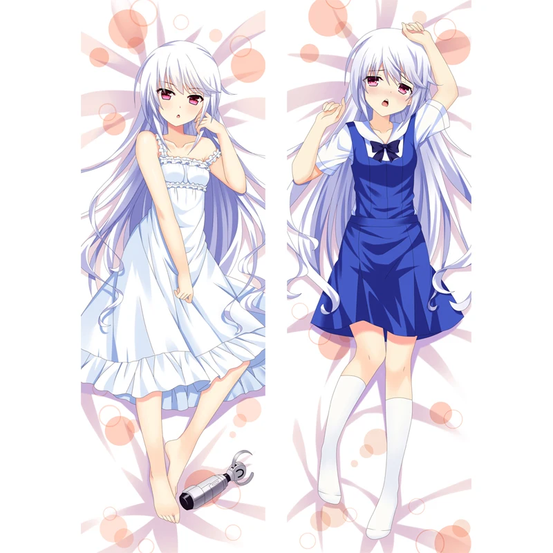 

MMF The Fruit of Grisaia Yumiko Sakaki Amane Suou Pillow Cover Gurizaia no Kajitsu Michiru Matsushima Dakimakura Body Pillowcase