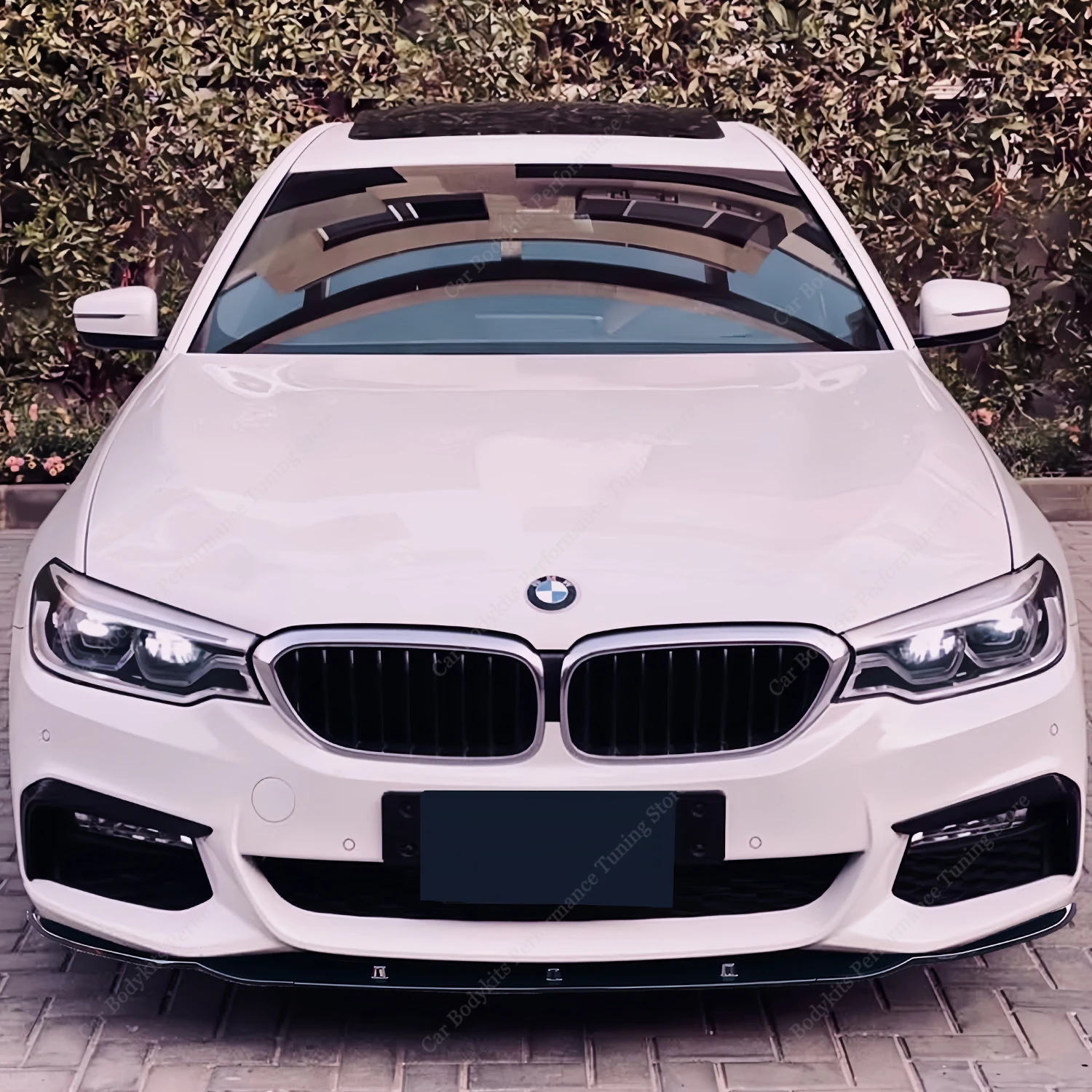 Передний бампер из АБС-пластика в стиле MP спойлер сплиттер лезвие для Bmw G30 G31 530i 530d