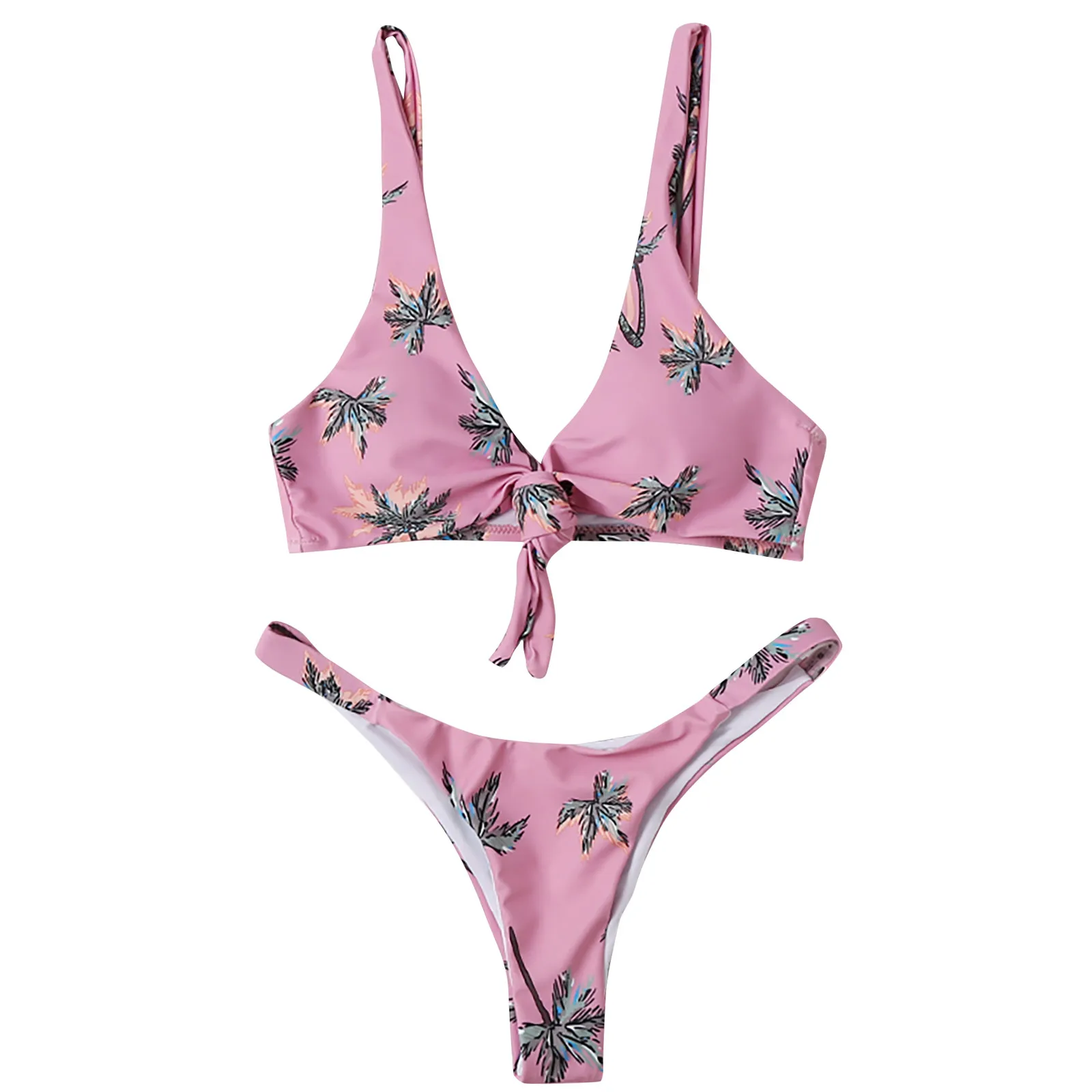 

Sexy Women Color Color High Solid Multi Waist Split Bikini Swimsuit Swimwears Tankinis Set Swimwears tankinis sexy swimsuit