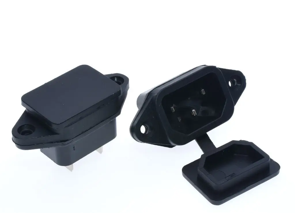 

1 шт., розетка переменного тока 250 В, 10 А, 3 штырька