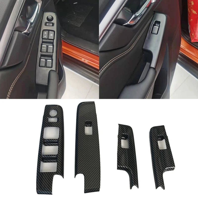 Новинка-для ISUZU D-MAX 2021+ панель управления окном стеклянная крышка переключателя