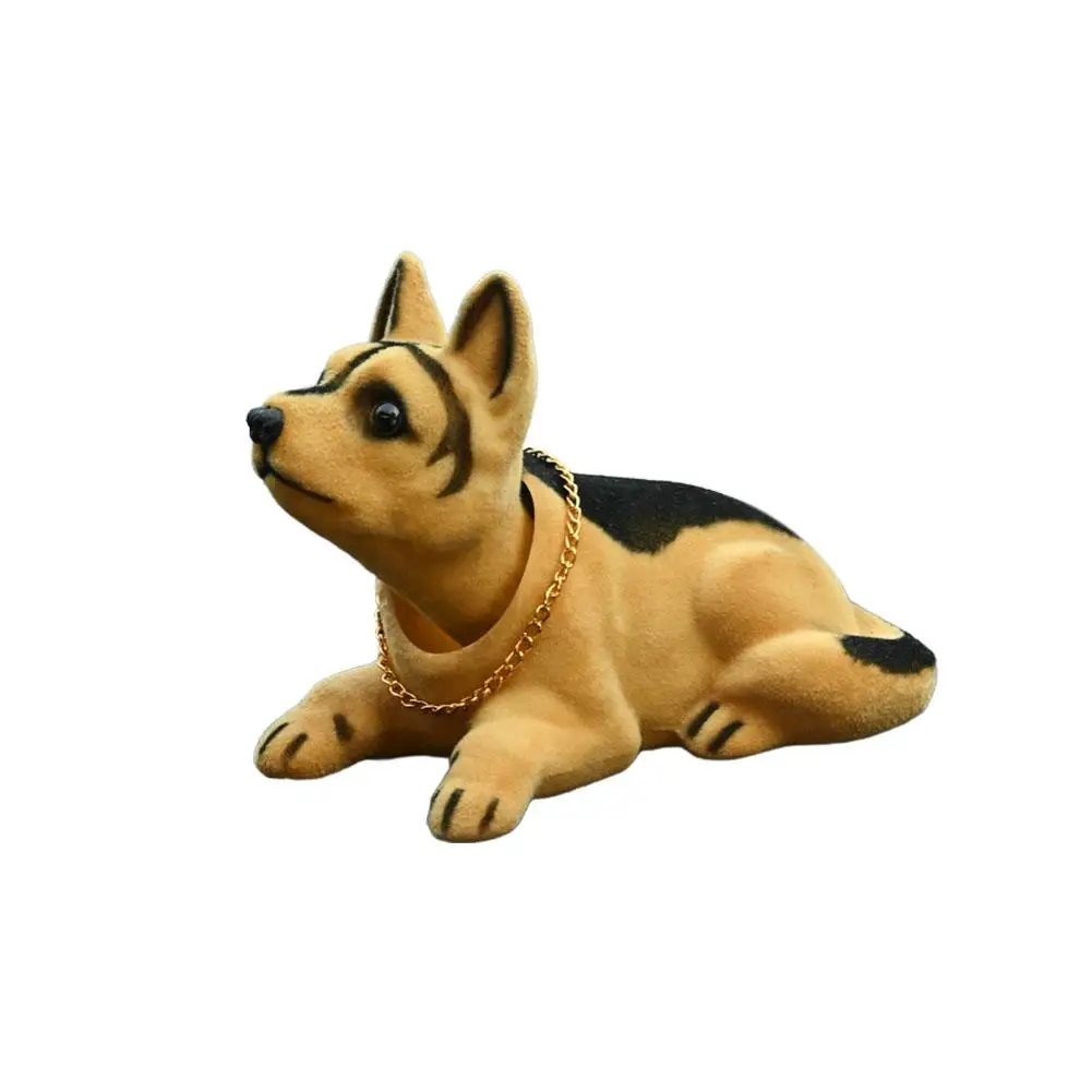 

Кукла-автомобиль Хаски Бигль Ст Бернард Пастух Потрясающая Голова Собака Украшения Авто Интерьер Аксессуары Милые Подарки