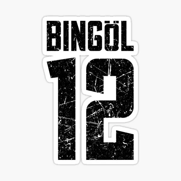 

12 BUILDING Sticker Auto Label 17cm