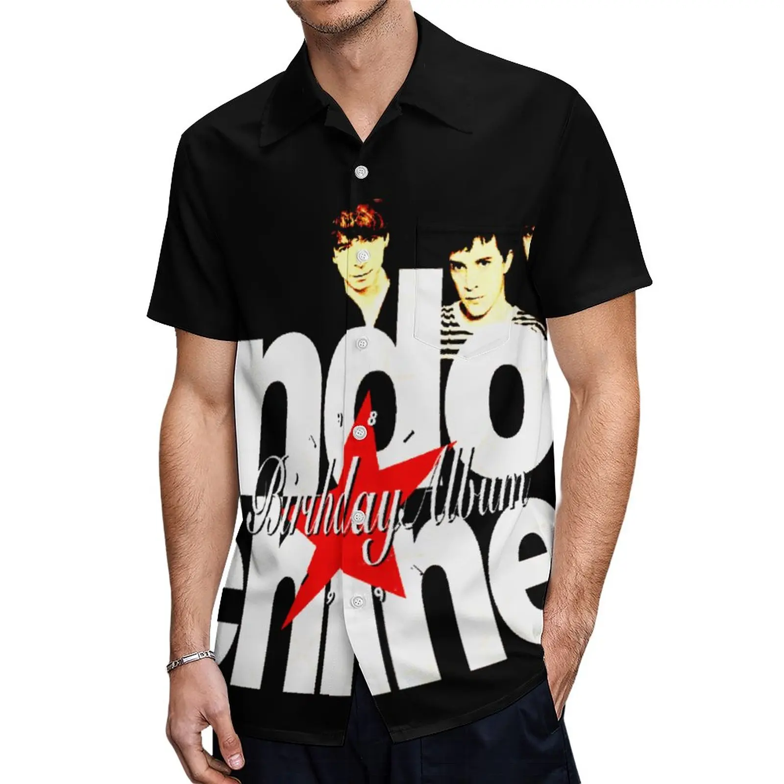 

Indochine New Wave Top Tee Funny Pantdress High Quality A Short Sleeved Shirt Going Out Eur Size