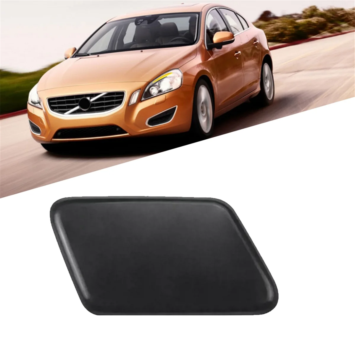 Крышка сопла омывателя автомобильного бампера для Volvo S60 2005-2009 39993164 правая