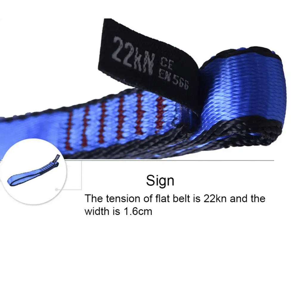 Профессиональные альпинистские лямки 25 кН соединительный ремень для