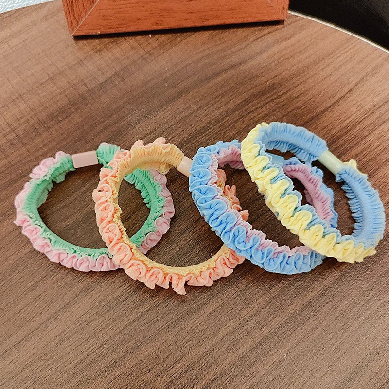 3 шт./набор эластичные кожаные ленты для волос