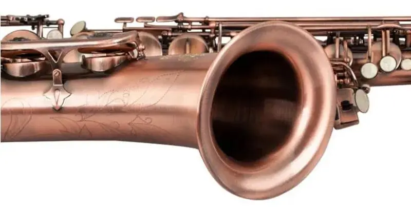 

New Bb Music Instrument Red Antique Copper Tenor Saxophone Professional with Case Free