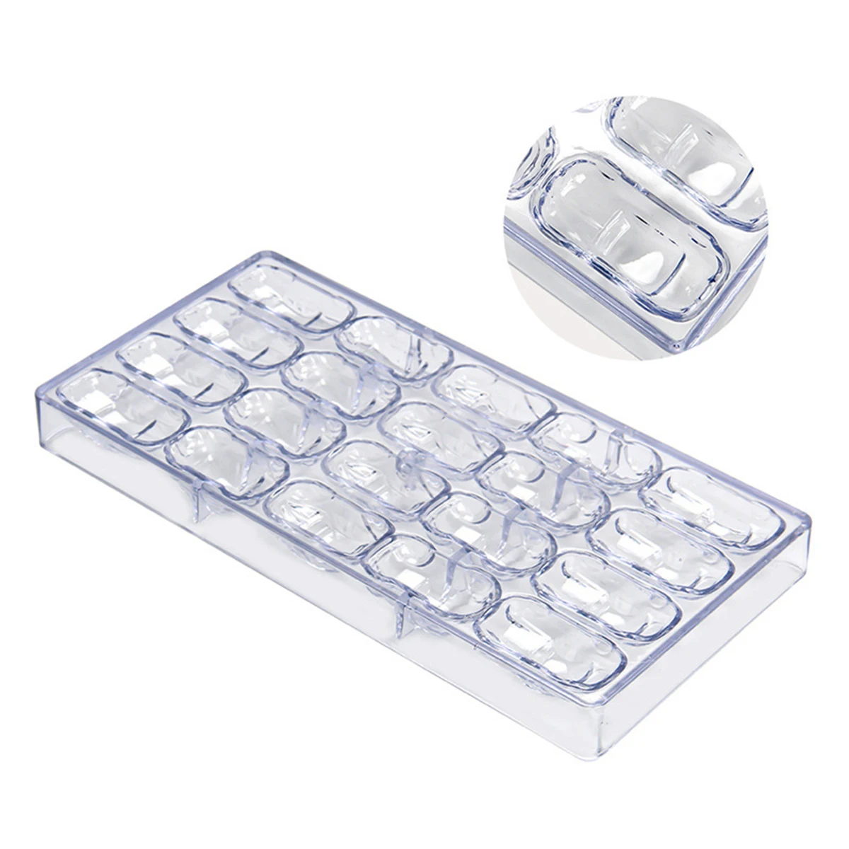 3D наполненная форма для шоколадного батончика поликарбонатные формы выпечки