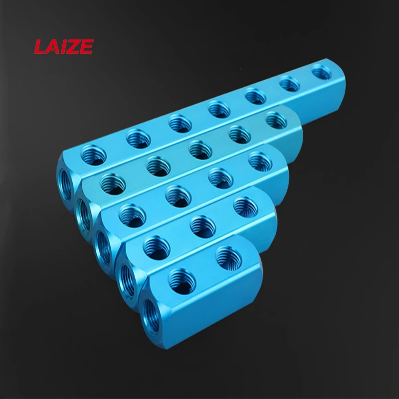 Универсальный пневматический разветвитель с резьбой G1/4 быстрыми разъемами и