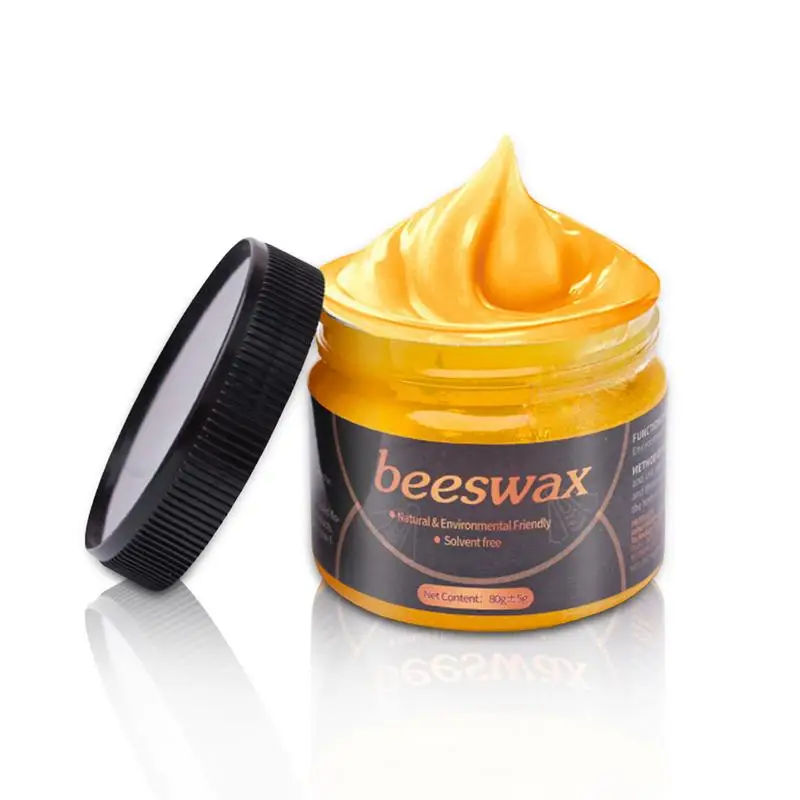 

Beeswax Polish For Furniture Polishing Seasoning Beeswax Waterproof Furniture Care Polisher Maintenance Bees Wax For Wood Doors