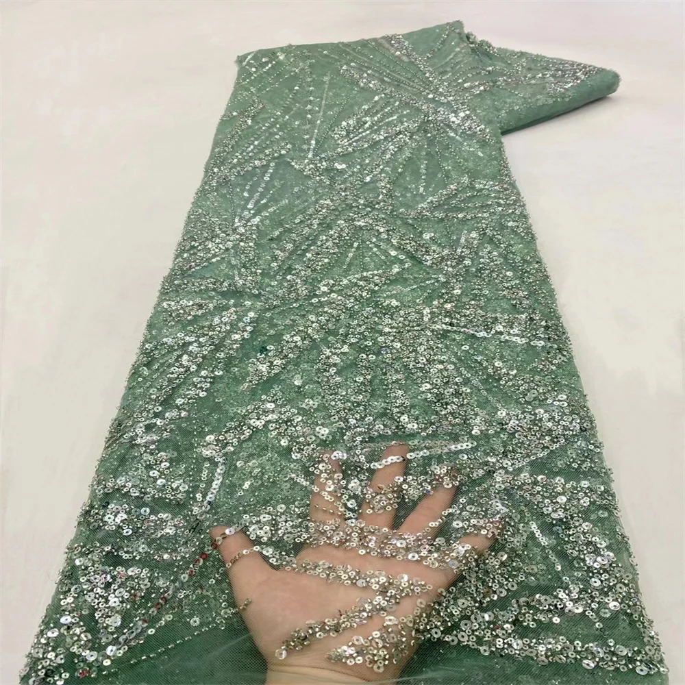 

2022 африканская кружевная ткань с вышивкой, французское Тюлевое кружево, высококачественное кружево, нигерийская кружевная ткань для сваде...