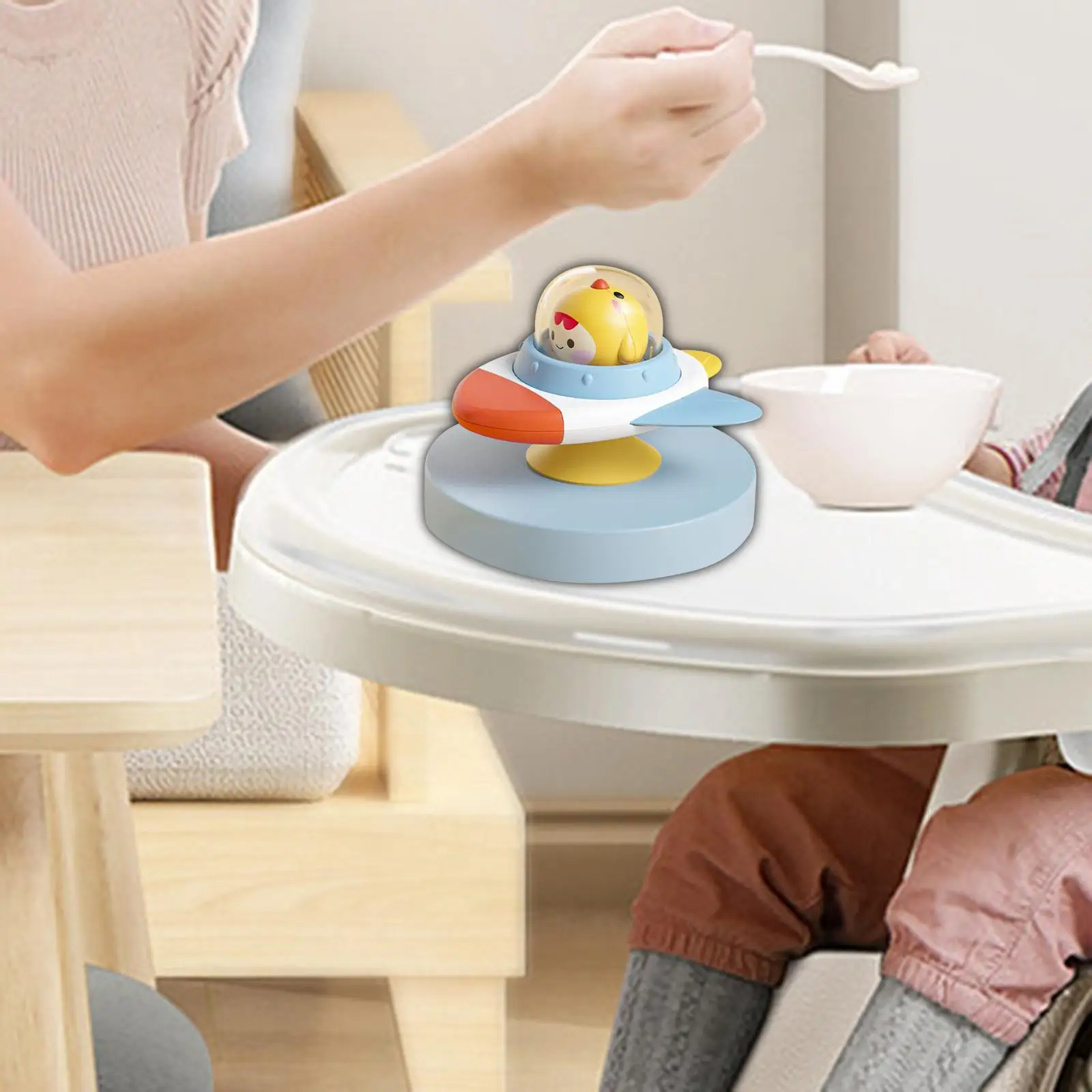 

Suction Cup Suckers Toy Cartoon Bath Toys Travel Baby Rotating Suckers Babies Suction Bath Toys for Playing Gift Holiday Kids