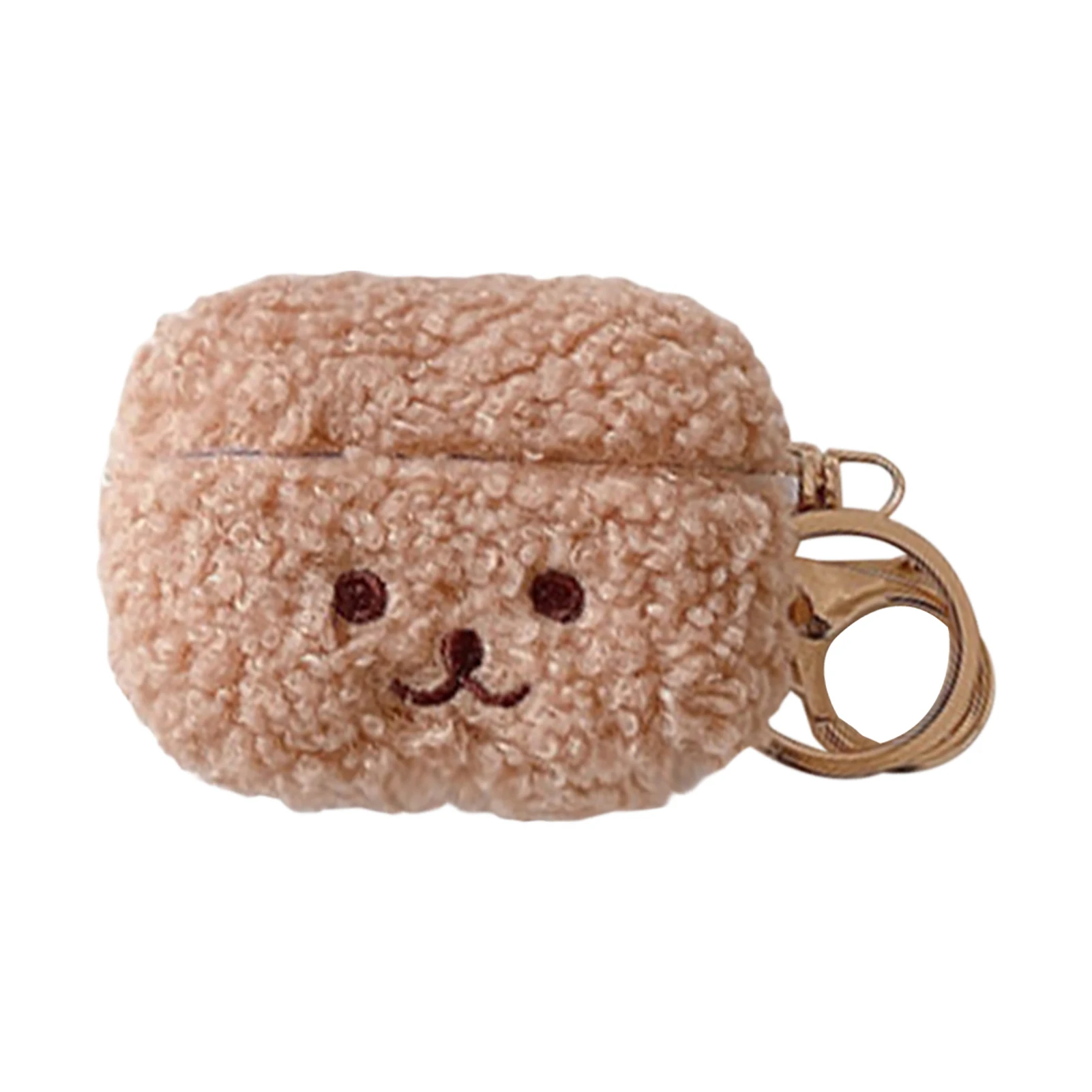 

Портативное зарядное устройство с милым пушистым медведем, защитный Модный чехол для наушников, легкий, подходит для Apple 1 2 3 Pro