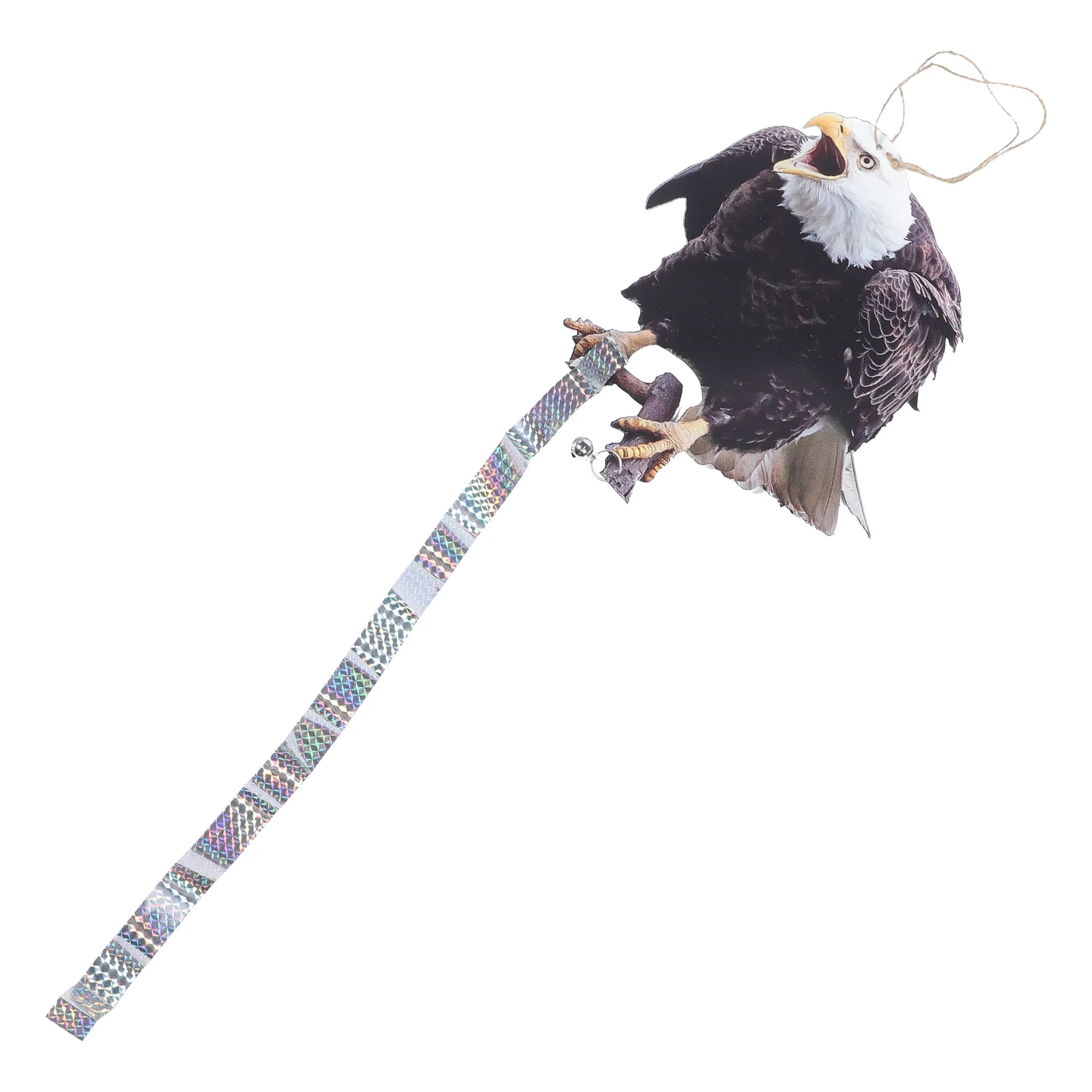 

Rotating Owl Ornament Garden Bird Deterrent Frighten Birds Realistic Deterrents