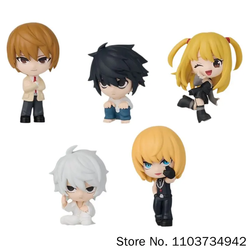 Фото Коллекционная фигурка Bushiroad Death Note: Серия Rich Gashapon — Нир, Миса, Мэло. Миниатюрные ПВХ-фигурки для коллекционеров аниме. №2
