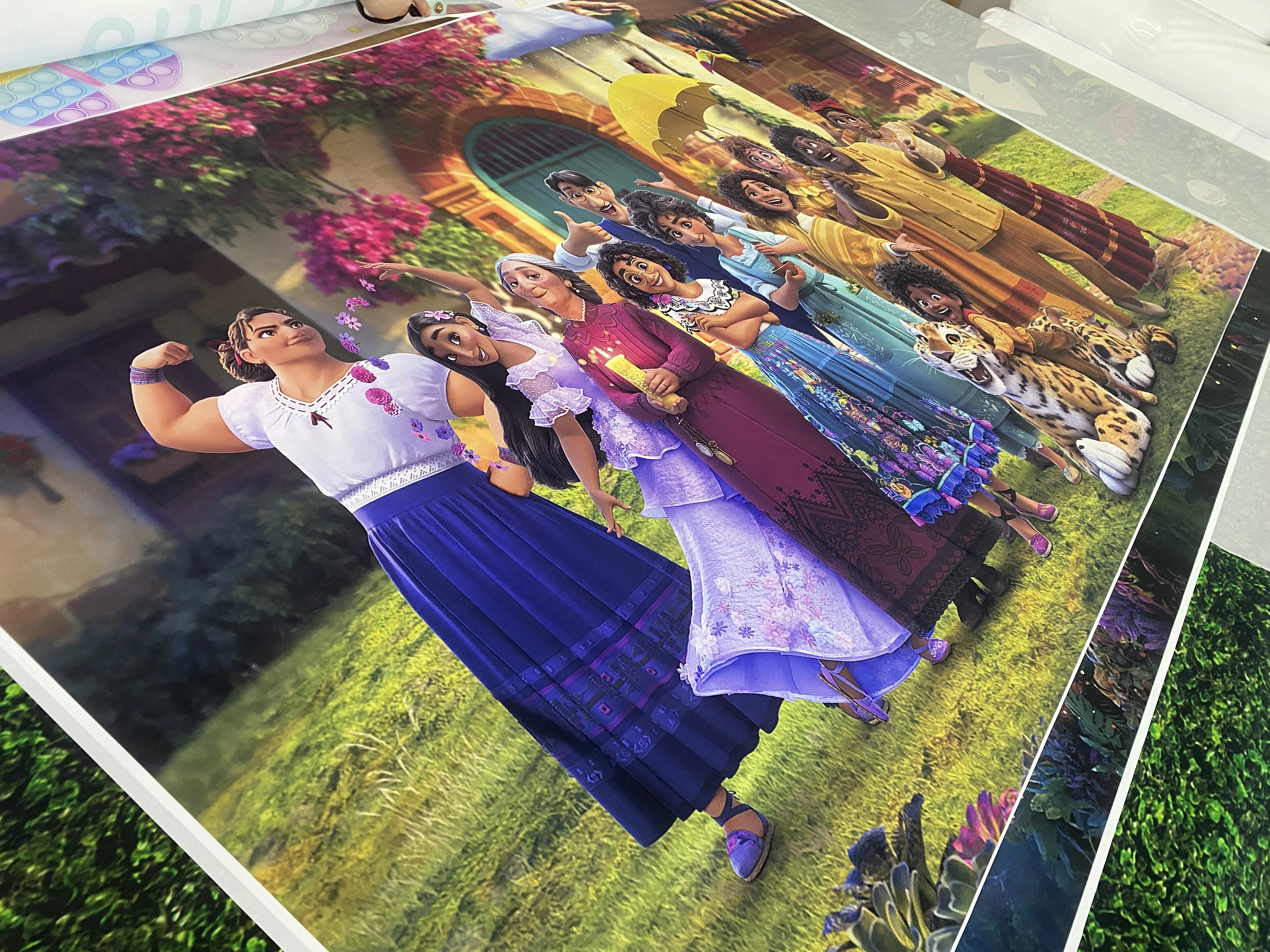 Виниловый фон для фотосъемки с изображением девушек на день рождения |