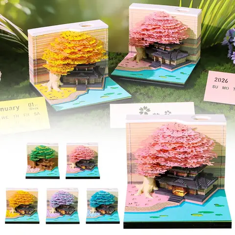 Omoshiroi Block 3D блокнот