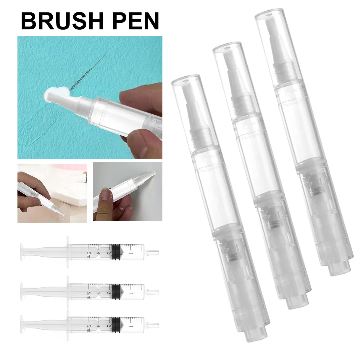 

3 шт., набор для ремонта стен, с инжектором