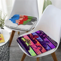 movie the breakfast club creative seat pad household cushion soft plush chair mat winter office bar seat mat
