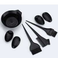 hairdressing oil bowl hair dyeing bowl five piece set earmuffs hair dyeing comb brush hairdressing tool five piece set