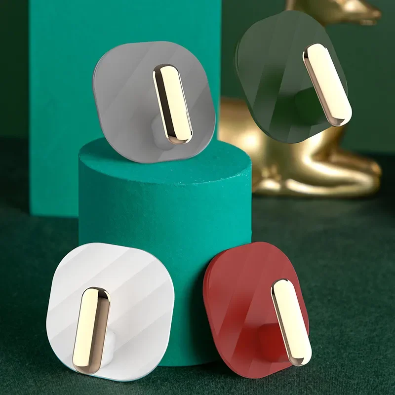 

Light luxury small hook hole free hook strong viscose can be used as a small hook for drawer handle